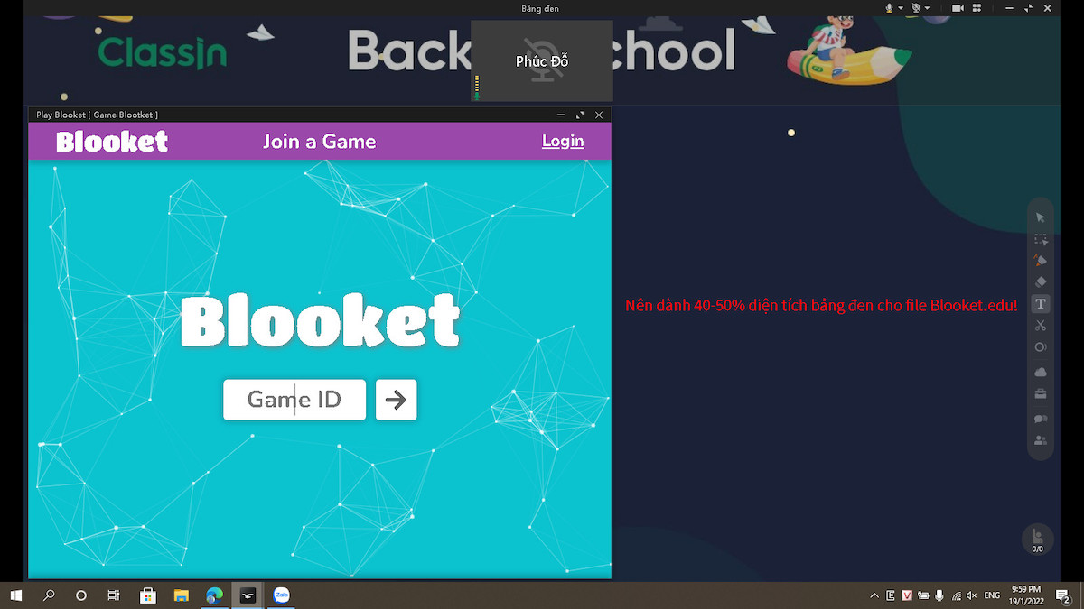 Blooket Pin