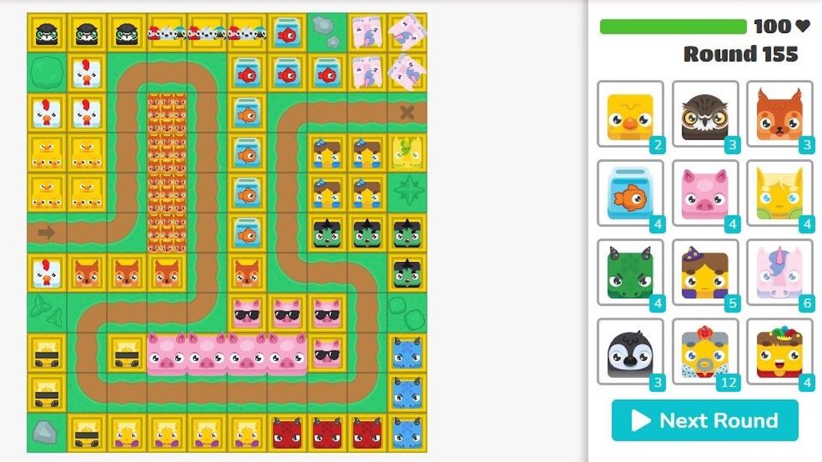 Blooket Tower Defense